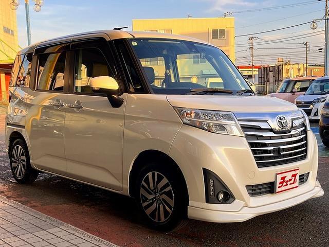 ルーミー カスタムＧ　Ｓ　スマートアシストＩＩ　アイドリングストップ　純正ＳＤナビ　フルセグ　バックカメラ　プッシュスタート　キーフリー　両側自動ドア　クルーズコントロール　ＬＥＤ　ＥＴＣ　当店下取車（2枚目）