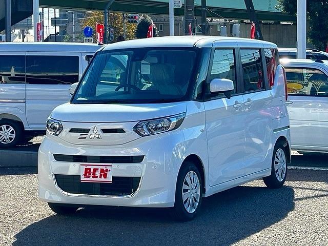 ｅＫスペース Ｍ　届出済み未使用車　アイドリングストップ　衝突軽減ブレーキ　レーンキープアシスト　両側シートヒーター　キーレスエントリー　ステアリングリモコン（2枚目）