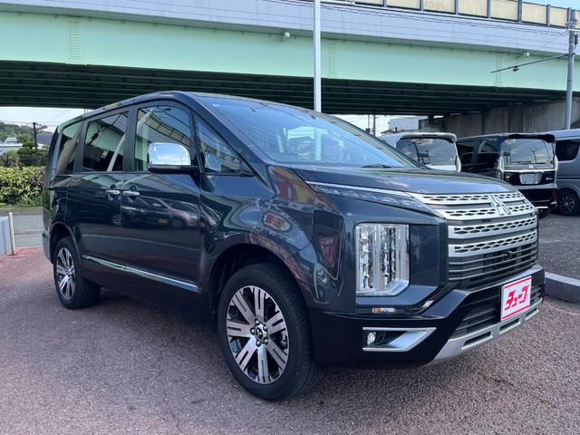 デリカD:5 P 社外フローティングナビ フルセグTV バックカメラ ETC シートヒーター パワーシート パワーバックドア ステアリングリモコン クルーズコントロール 電動パーキングブレーキ ブレーキオートホールド(2枚目)