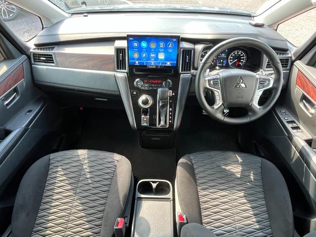 デリカD:5 P 社外フローティングナビ フルセグTV バックカメラ ETC シートヒーター パワーシート パワーバックドア ステアリングリモコン クルーズコントロール 電動パーキングブレーキ ブレーキオートホールド(12枚目)