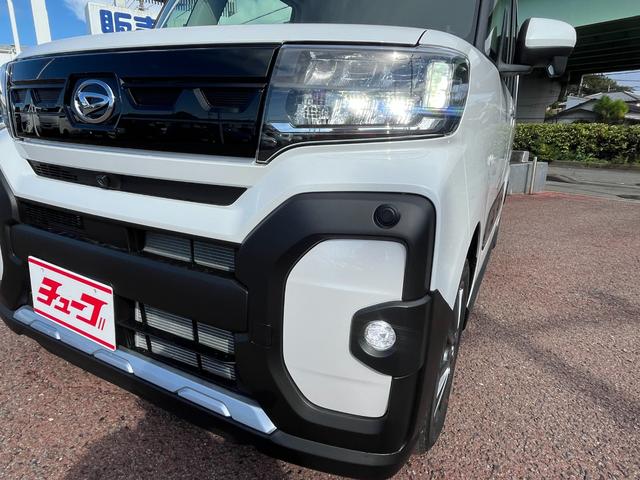 タント ファンクロスリミテッド　登録届出済未使用車　純正９インチディスプレイオーディオ　全方位カメラ　ビルトインＥＴＣ　両側パワースライドドア　ステアリングリモコン　クルーズコントロール　電動パーキングブレーキ　スマートアシスト（28枚目）