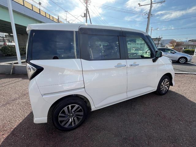 ルーミー カスタムG 社外メモリーナビ フルセグTV バックカメラ ビルトインETC 両側パワースライドドア クルーズコントロール スマートアシスト 電動パーキングブレーキ ブレーキホールド シートヒーター(4枚目)