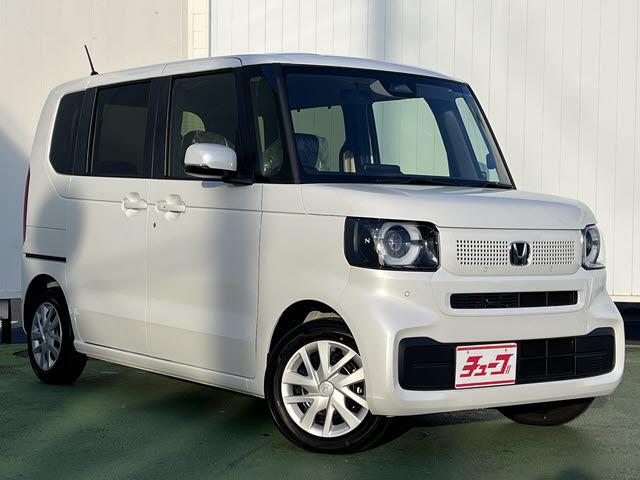 Ｎ－ＢＯＸ ベースグレード　届出済み未使用車　両側パワースライドドア　オートリトラミラー　ＬＥＤヘッドライト　バックカメラ　ステアリングスイッチ　クルーズコントロール　キーフリー　プッシュスタート　電動パーキング（2枚目）