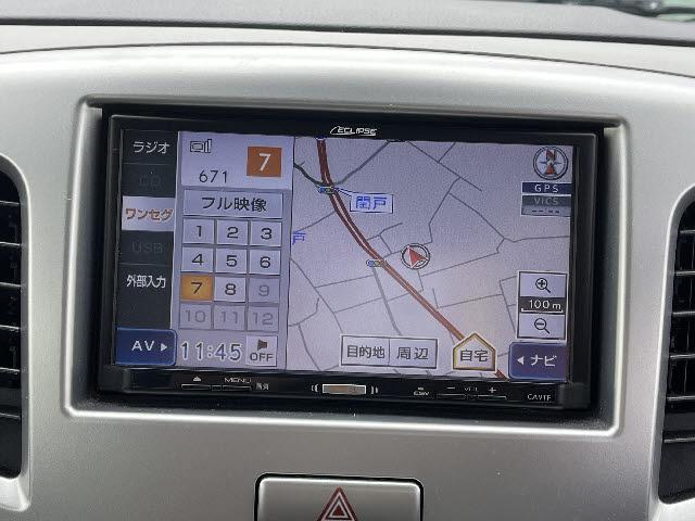 フレア HS レーダーブレーキサポート SDナビ ワンセグTV バックカメラ プッシュスタート キーフリー アイドリングストップ ETC シートヒーター 純正アルミホイール サイドバイザー(9枚目)