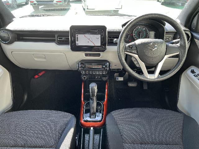 イグニス ハイブリッドＭＸ　全方位モニター付メモリーナビ　フルセグＴＶ　ステアリングスイッチ　セーフティーパッケージ　キーフリー　プッシュスタート　ＥＴＣ　ドライブレコーダー　アイドリングストップ　シートヒーター（3枚目）