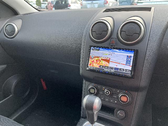 デュアリス ２０Ｇ　メモリーナビ　フルセグＴＶ　バックカメラ　ＥＴＣ　社外１７ｉｎＡＷ　キセノンライト（9枚目）