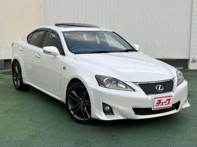 ＩＳ ＩＳ２５０　Ｆスポーツ　ＨＤＤナビ　フルセグＴＶ　バックカメラ　ステアリングスイッチ　クルーズコントロール　パドルシフト　ビルトインＥＴＣ　サンルーフ　シートヒーター　ＨＩＤライト　パワーシート　ハーフレザーシート（5枚目）