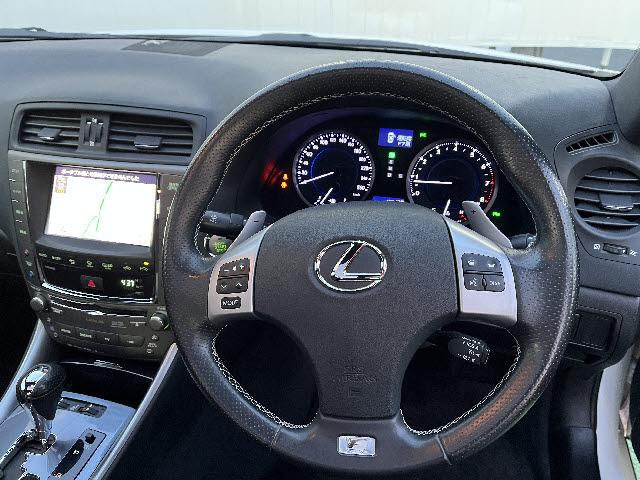 ＩＳ ＩＳ２５０　Ｆスポーツ　ＨＤＤナビ　フルセグＴＶ　バックカメラ　ステアリングスイッチ　クルーズコントロール　パドルシフト　ビルトインＥＴＣ　サンルーフ　シートヒーター　ＨＩＤライト　パワーシート　ハーフレザーシート（15枚目）