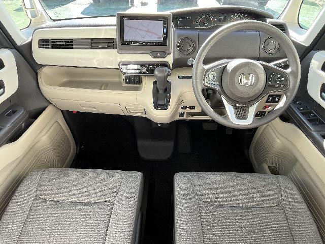 N-BOX G・EXホンダセンシング SDナビ フルセグTV バックカメラ ステアリングスイッチ ビルトインETC 両側パワースライドドア LEDヘッドライト アクティブクルーズコントロール キーフリー プッシュスタート(3枚目)