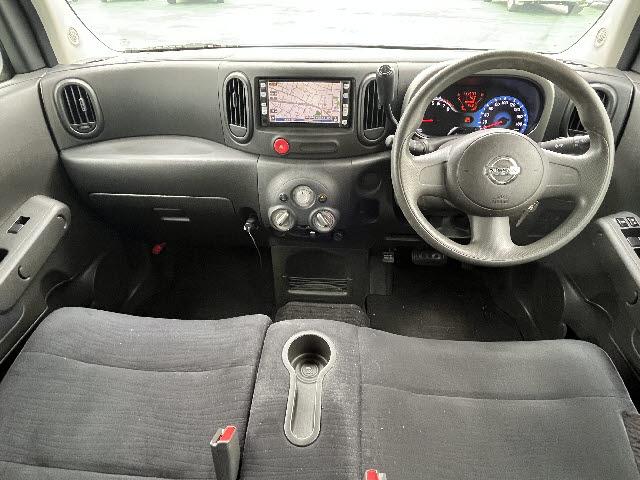 キューブ １５Ｘ　ＨＤＤナビ　ワンセグＴＶ　ＥＴＣ　キーレスエントリー　社外アルミホイール（3枚目）