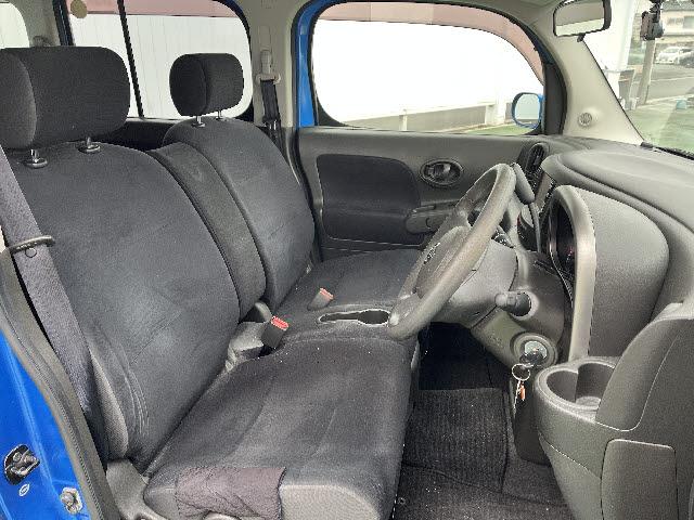 キューブ １５Ｘ　ＨＤＤナビ　ワンセグＴＶ　ＥＴＣ　キーレスエントリー　社外アルミホイール（7枚目）