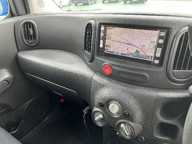 キューブ １５Ｘ　ＨＤＤナビ　ワンセグＴＶ　ＥＴＣ　キーレスエントリー　社外アルミホイール（9枚目）