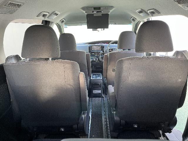 エスティマ アエラス HDDナビ フルセグTV フリップダウンモニター バックカメラ ステアリングスイッチ 両側パワースライドドア ビルトインETC キーフリー プッシュスタート(12枚目)