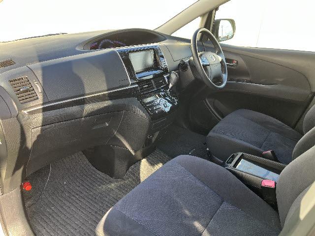 エスティマ アエラス HDDナビ フルセグTV フリップダウンモニター バックカメラ ステアリングスイッチ 両側パワースライドドア ビルトインETC キーフリー プッシュスタート(14枚目)