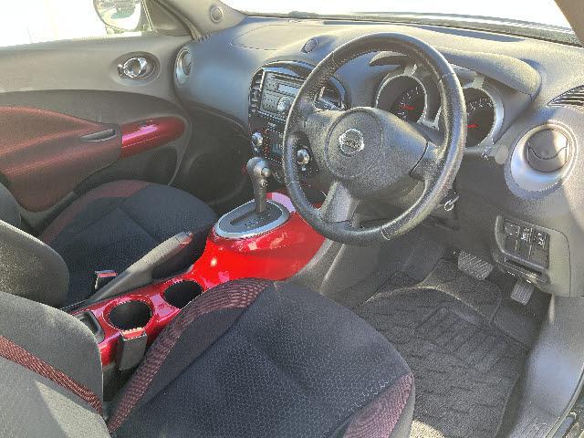 ジューク 15RX ETC 純正CDオーディオ オートライト キーレスエントリー(10枚目)