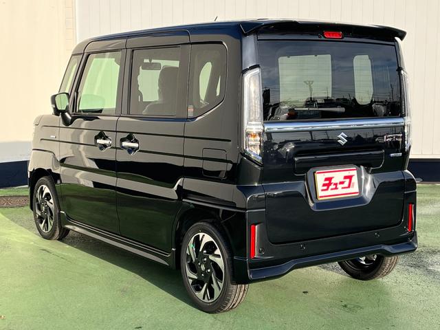 スペーシアカスタム ハイブリッドＸＳ　スズキセーフティーサポート　デュアルセンサーブレーキサポートＩＩ　ＬＥＤヘッドライト　ＬＥＤフォグランプ　ハーフレザーシート　ＨＵＤ　左右シートヒーター　ハンドルヒーター　両側パワースライドドア（11枚目）