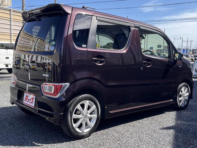 ワゴンR ハイブリッドFZ ハイブリッドFZ・セーフティサポート・衝突軽減ブレーキ・ワンオーナー車・純正メモリーナビ_フルセグTV・シートヒーター・ETC・キーフリーシステム・プッシュスタート・LEDヘッドライト・純正アルミ(5枚目)