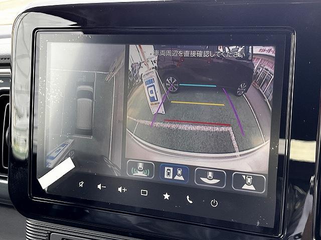 ワゴンＲスマイル ハイブリッドＸ　ハイブリッドＸ＿９インチスズキコネクトナビ＿フルセグＴＶ＿全方位モニター＿ＣＤ＿ＤＶＤ＿セーフティーサポート＿衝突軽減ブレーキ＿両側パワースライドドア＿電動パーキングブレーキ＿アダプティブクルーズＣ（10枚目）
