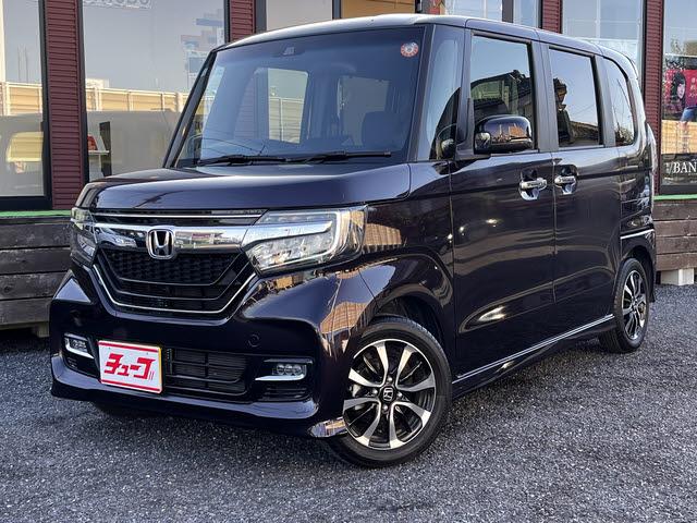 N-BOXカスタム G・Lホンダセンシング カスタム G・Lホンダセンシング_禁煙車・純正メモリーナビ・フルセグTV・バックモニター・アダプティブクルーズコントロール・ビルトインETC・パワースライドドア・シートヒーター・キーフリー(2枚目)