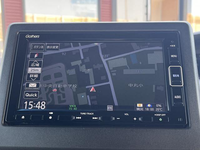 N-BOXカスタム G・Lホンダセンシング カスタム G・Lホンダセンシング_禁煙車・純正メモリーナビ・フルセグTV・バックモニター・アダプティブクルーズコントロール・ビルトインETC・パワースライドドア・シートヒーター・キーフリー(9枚目)