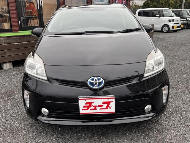 プリウス Ｓ　バックモニター・ビルトインＥＴＣ・ＨＩＤヘッドライト・純正ＳＤナビ・ＣＤ・ラジオ・Ｂｌｕｅｔｏｏｔｈ・ワンセグＴＶ・オートエアコン・キーフリーシステム・プッシュスタート・電動格納ミラー（10枚目）