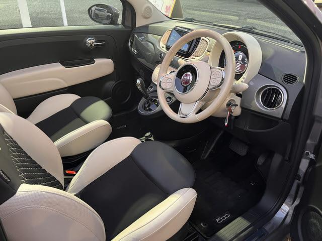 ５００Ｃ ツインエア　ドルチェヴィータ　５００Ｃツインエアドルチェヴィータ＿ワンオーナー車＿キャンパストップ＿フルオープン＿カロッツェリアメモリーナビ＿フルセグＴＶ＿バックモニター＿フロントドライブレコーダー＿ハーフレザーシート＿クルコン（7枚目）