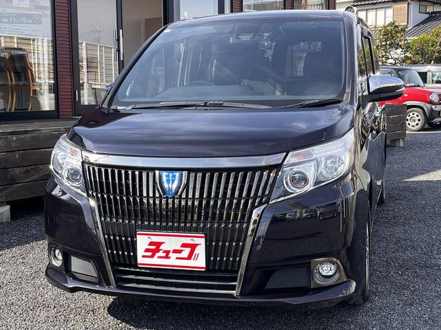 エスクァイア ハイブリッドGi ブラックテーラード ハイブリッドGiブラックテーラード_純正8インチSDナビ_フルセグTV_バックモニター_両側パワースライドドア_ビルトインETC_キーフリー_プッシュスタート_シートヒーター_レザー調シート(2枚目)