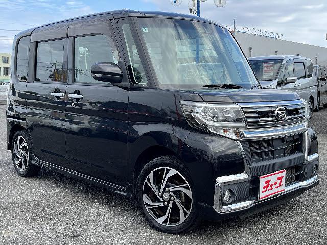 タント カスタムＲＳ　トップエディションＶＳ　ＳＡＩＩＩ　スマートアシスト３　ターボ　両側パワースライドドア　ＬＥＤヘッドライト　純正８インチナビ　Ｄ席シートヒーター　ＬＥＤヘッドライト　全方位カメラ　走行中ＴＶ視聴可　ＨＤＭＩ端子（2枚目）