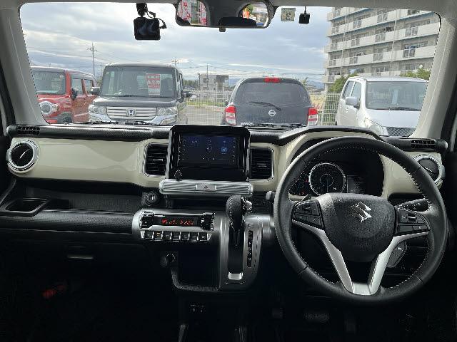 クロスビー ハイブリッドMZ ターボ ディスプレイオーディオ バックカメラ キーフリー プッシュスタート デュアルカメラブレーキサポート LEDヘッドライト 前席シートヒーター パドルシフト レーダークルーズコントロール(3枚目)