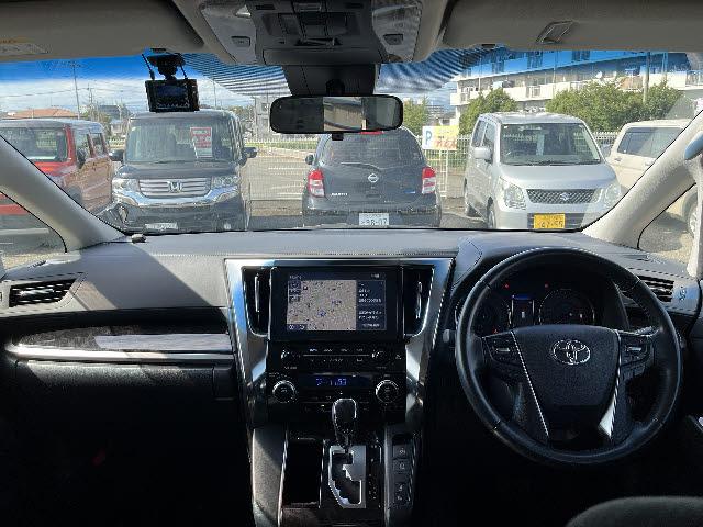 アルファード 2.5S 純正8インチナビ フルセグTV バックカメラ パワースライドドア LEDヘッドライト プッシュスタート セーフティセンス クルーズコントロール キャプテンシート Bluetooth 202ブラック(3枚目)