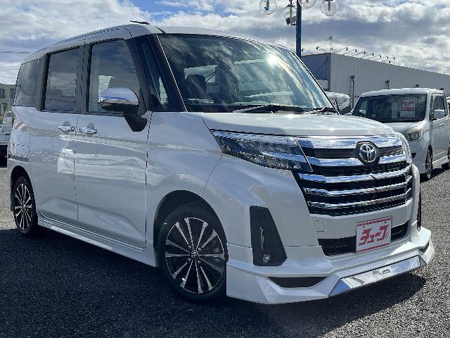 ルーミー カスタムＧ－Ｔ　モデリスタエアロ　純正ＳＤナビ　フルセグ　パノラミックビューカメラ　両側パワースライドドア　スマートアシスト　アダプティブクルーズコントロール　キーフリー　プッシュスタート　ＥＴＣ　ＬＥＤヘッドライト（2枚目）