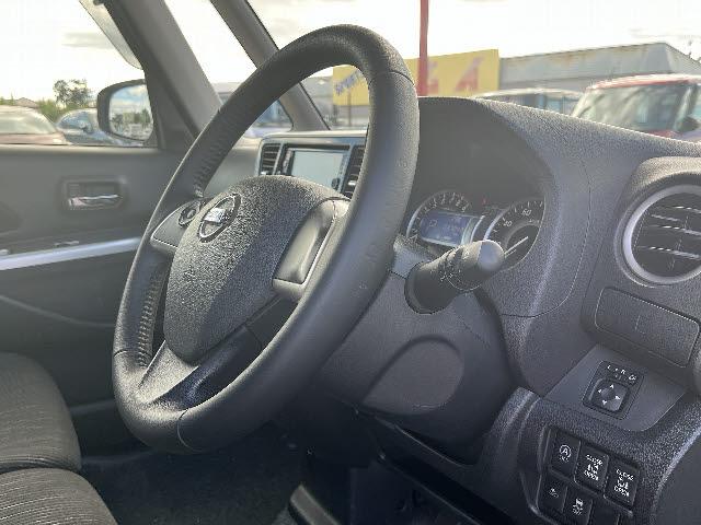 デイズルークス ハイウェイスター ターボ 純正SDナビ フルセグTV アラウンドビューモニター HIDヘッドライト 両側パワースライドドア エマージェンシーブレーキ プッシュスタート キーフリー DVD再生 ターボ Bluetooth(7枚目)