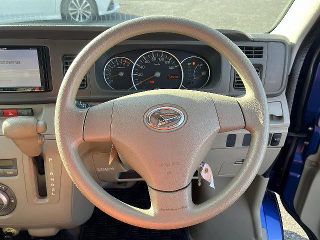 アトレーワゴン カスタムターボR カロッツェリアナビ ワンセグTV DVD再生 キーレスエントリー 両側スライドドア オートエアコン Bluetooth ターボ ハイルーフ 社外14インチアルミ ABS(15枚目)