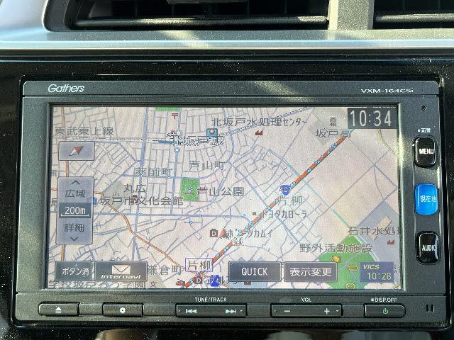 フィット １３Ｇ・Ｆ　純正メモリーナビ　ワンセグＴＶ　バックカメラ　ＬＥＤヘッドライト　キーフリー　プッシュスタート　社外アルミ　ドライブレコーダー　ステアリングリモコン　Ｂｌｕｅｔｏｏｔｈ（9枚目）