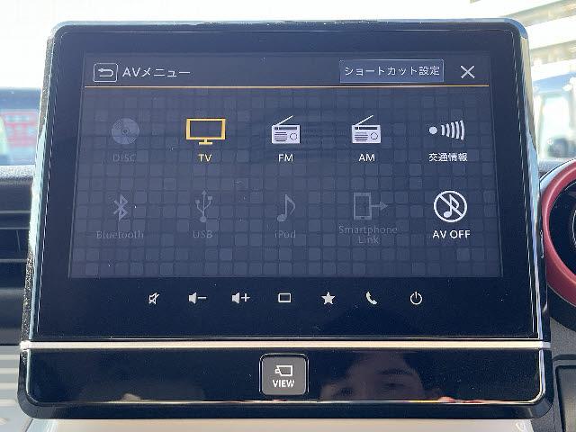 スペーシア ハイブリッドＸ　純正９インチナビ　全方位カメラ　ＣＤ／ＤＶＤ再生可　フルセグＴＶ　両側パワースライドドア　Ｄ席シートヒーター　Ｄ席後部テーブル　デュアルカメラブレーキサポート　サーキュレーター　後席サンシェード（11枚目）