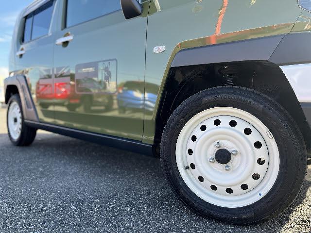 タフト Ｇ　ダムドＬＩＴＴＬＥ－Ｄフェイスチェンジキット（１７３，８００円＋塗装７１，５００円）ＡＯＬサイドデカール（３０，８００円）トリップバスケットルーフラックフルサイズ（６４，９００円＋ベースキャリア）（27枚目）