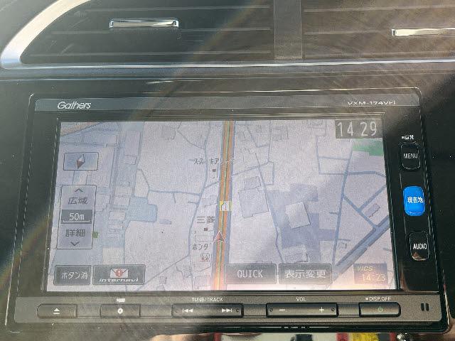 シャトル ハイブリッドＺ　純正ギャザーズナビ（ＶＸＭ－１７４ＶＦＩ）フルセグＴＶ　ＤＶＤ再生　バックカメラ　ＬＥＤヘッドライト　キーフリー　パドルシフト　プッシュスタート　クルーズコントロール　シティーブレーキ（9枚目）