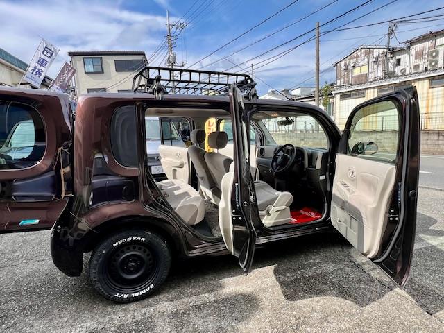 NISSAN CUBE 15X | 2012 | BROWN M | 35000 km | details.- Japanese