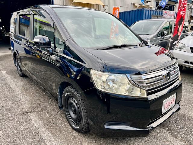 ステップワゴン Ｇ　Ｌパッケージ　両面電動スライド　ナビ　ＴＶ　Ｂｌｕｅｔｏｏｔｈオーディオ　ＤＶＤビデオ　バックカメラ　ＥＴＣ　ＨＩＤ　オートライト　艶消しスチールホイール　マッドタイヤ新品装着（15枚目）