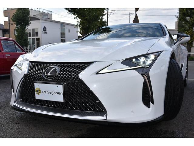 ＬＣ ＬＣ５００　Ｌパッケージ　ＴＲＤフルエアロ仕様車　純正オプション２１ＡＷ　ガラスルーフ　レクサスセーフティＰＫＧ　ヘッドアップディスプレイ　メーパーＯＰフルセグＢｌｕｅｔｏｏｔｈナビ　レッドレザーシート　取説記録簿スペアキー（5枚目）