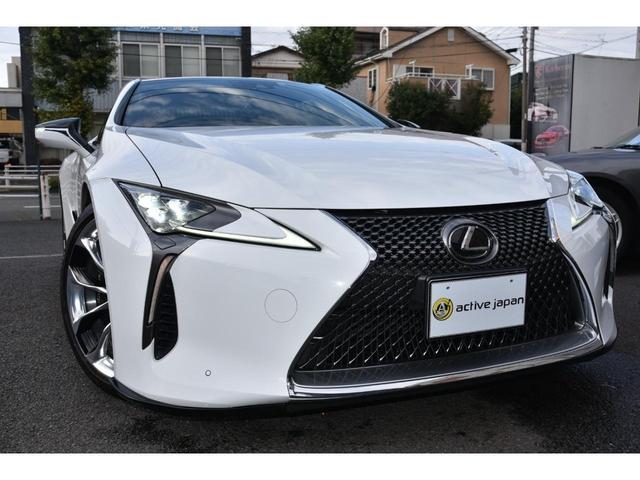 ＬＣ ＬＣ５００　Ｌパッケージ　ＴＲＤフルエアロ仕様車　純正オプション２１ＡＷ　ガラスルーフ　レクサスセーフティＰＫＧ　ヘッドアップディスプレイ　メーパーＯＰフルセグＢｌｕｅｔｏｏｔｈナビ　レッドレザーシート　取説記録簿スペアキー（8枚目）