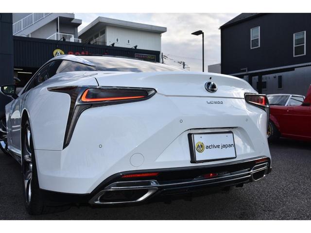 ＬＣ ＬＣ５００　Ｌパッケージ　ＴＲＤフルエアロ仕様車　純正オプション２１ＡＷ　ガラスルーフ　レクサスセーフティＰＫＧ　ヘッドアップディスプレイ　メーパーＯＰフルセグＢｌｕｅｔｏｏｔｈナビ　レッドレザーシート　取説記録簿スペアキー（30枚目）