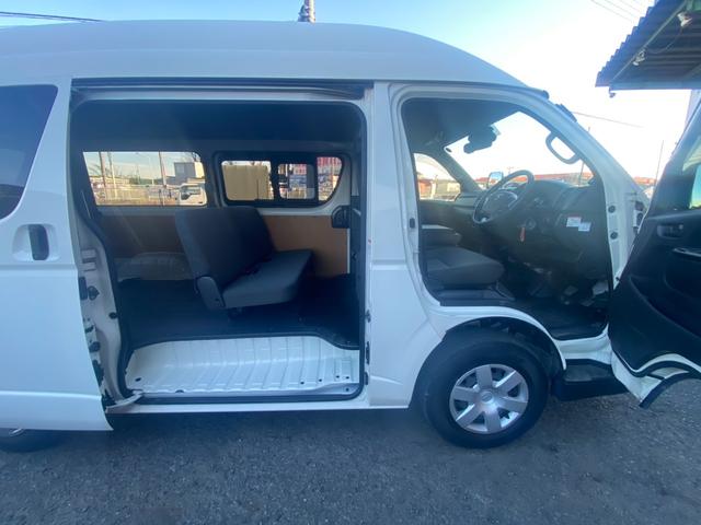 ハイエースバン ロングDX ハイルーフ・トヨタセーフティセンス・プリクラッシュセーフティ・社外ナビゲーション・バックカメラ・ETC(10枚目)