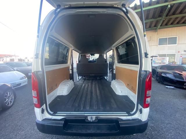 ハイエースバン ロングDX ハイルーフ・トヨタセーフティセンス・プリクラッシュセーフティ・社外ナビゲーション・バックカメラ・ETC(12枚目)