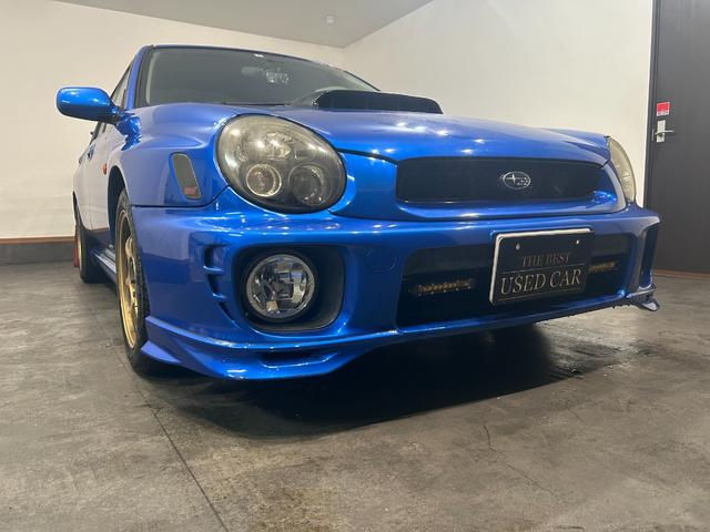 ＷＲＸ　ＮＢ－Ｒ　社外ナビＴＶＢｌｕｅｔｏｏｔｈＡｕｄｉｏ　ＴＥＩＮ車高調　ｍｏｍｏＳＴＥＥＲＩＮＧ　Ｔベルト交換済　ＥＪ２０エンジン　キーレス(3枚目)