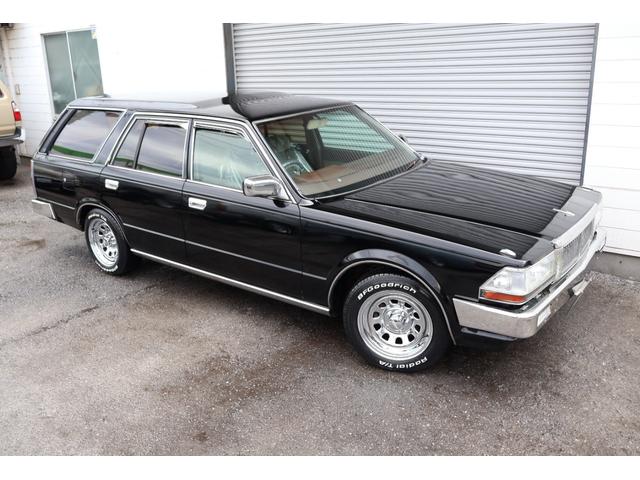 セドリックワゴン SGL サーフスタイル アイアンバンパー LEDヘッドライト 新品クリアバンパーマーカー 新品デイトナクローム 新品BFグッドリッジホワイトレター タイミングベルト交換済み(11枚目)