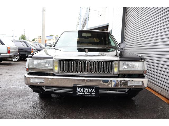 セドリックワゴン SGL サーフスタイル アイアンバンパー LEDヘッドライト 新品クリアバンパーマーカー 新品デイトナクローム 新品BFグッドリッジホワイトレター タイミングベルト交換済み(13枚目)