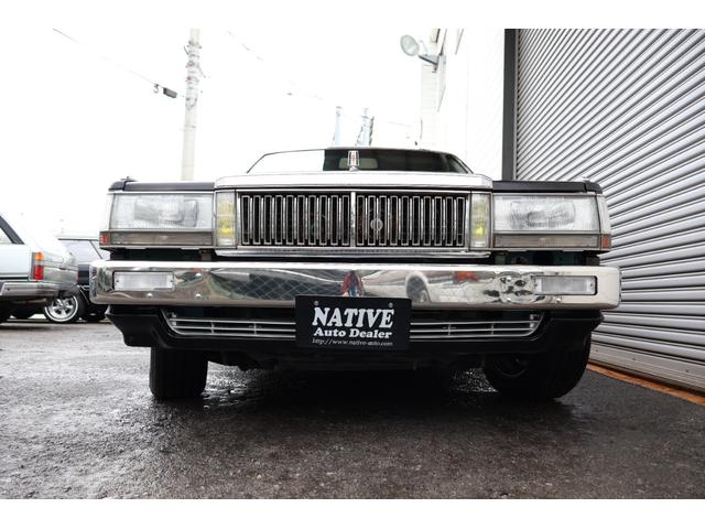 セドリックワゴン SGL サーフスタイル アイアンバンパー LEDヘッドライト 新品クリアバンパーマーカー 新品デイトナクローム 新品BFグッドリッジホワイトレター タイミングベルト交換済み(14枚目)