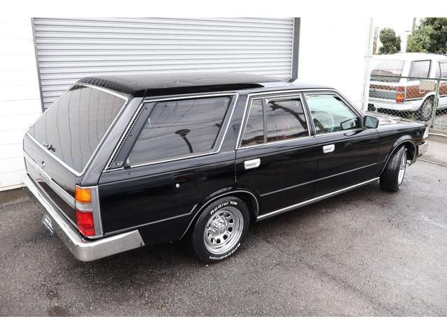 セドリックワゴン SGL サーフスタイル アイアンバンパー LEDヘッドライト 新品クリアバンパーマーカー 新品デイトナクローム 新品BFグッドリッジホワイトレター タイミングベルト交換済み(23枚目)