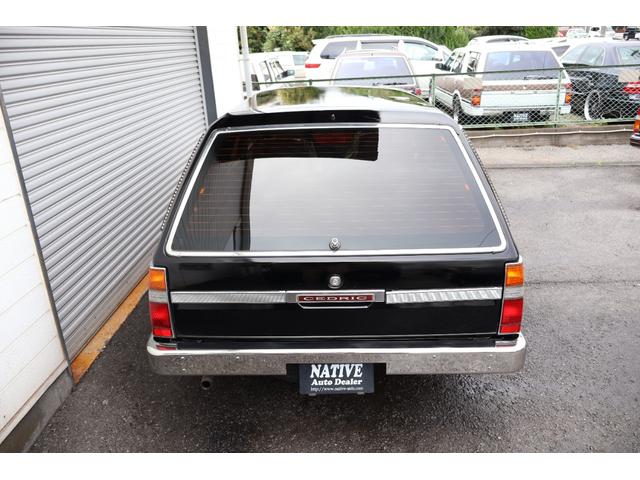 セドリックワゴン SGL サーフスタイル アイアンバンパー LEDヘッドライト 新品クリアバンパーマーカー 新品デイトナクローム 新品BFグッドリッジホワイトレター タイミングベルト交換済み(25枚目)